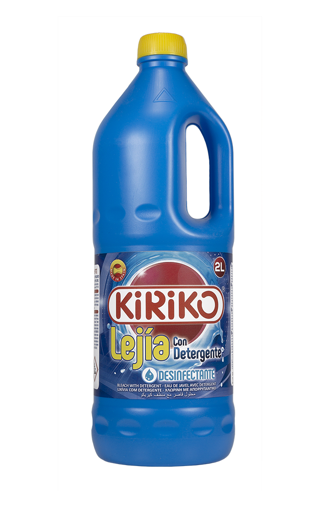 Lejía con detergente Kiriko